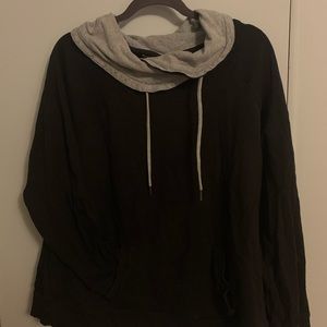 Cowl neck pull over